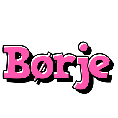 Børje girlish logo
