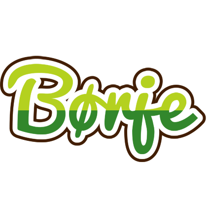 Børje golfing logo