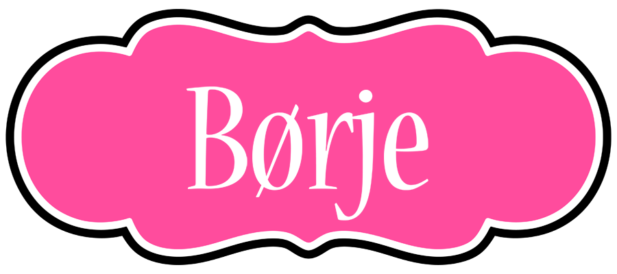 Børje invitation logo