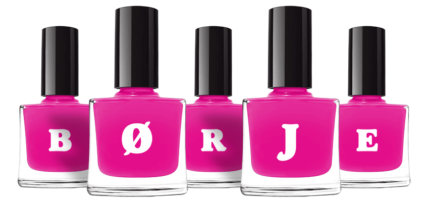 Børje nails logo