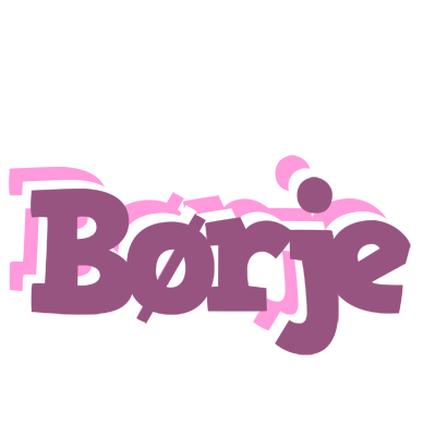 Børje relaxing logo
