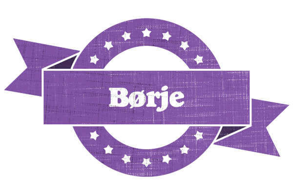 Børje royal logo