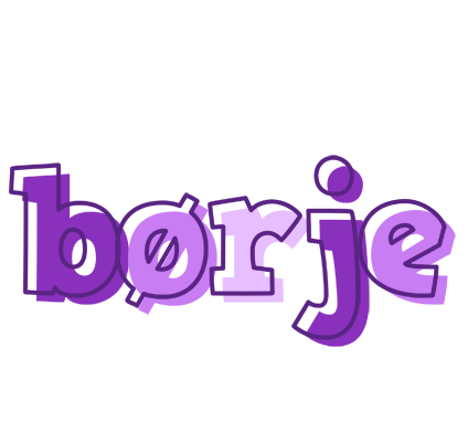 Børje sensual logo