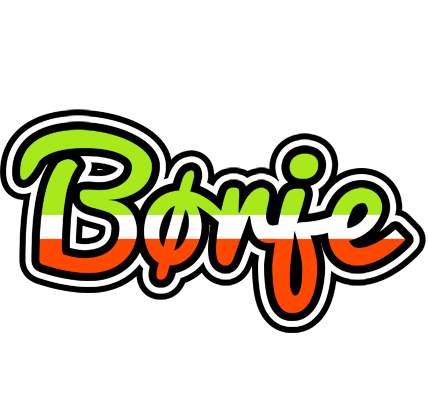 Børje superfun logo