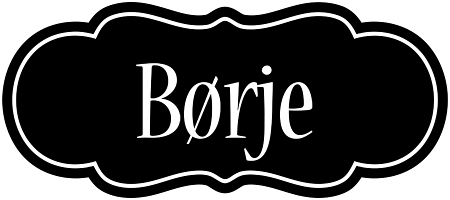 Børje welcome logo
