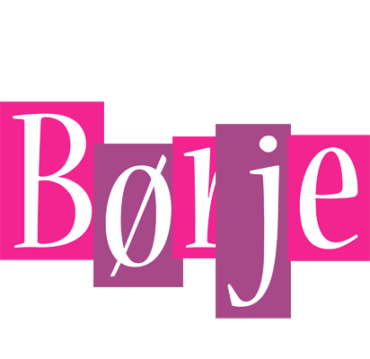 Børje whine logo