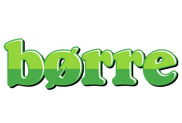 Børre apple logo