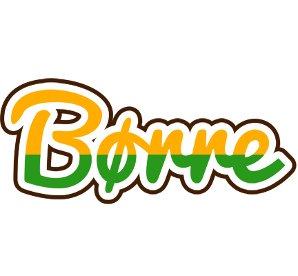 Børre banana logo