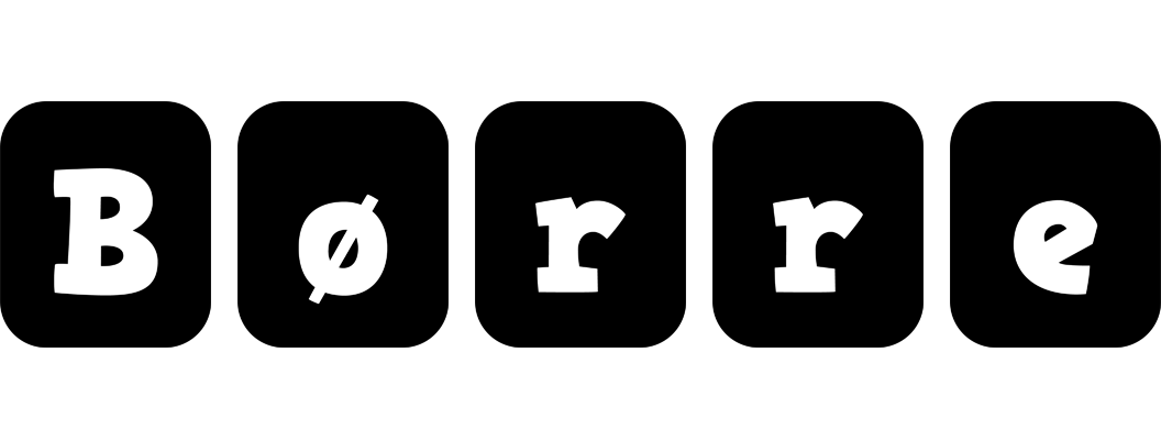 Børre box logo