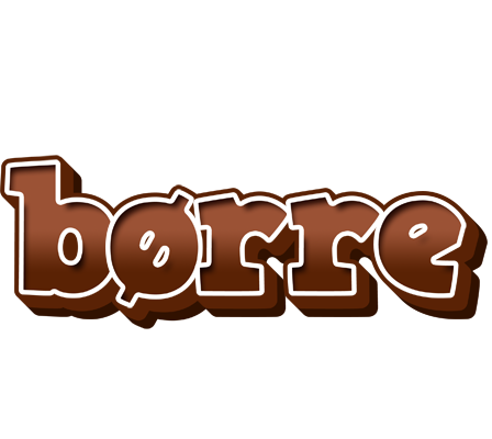 Børre brownie logo