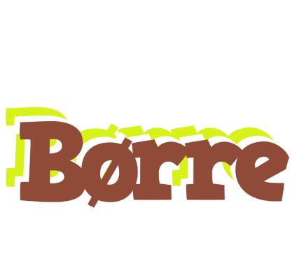 Børre caffeebar logo