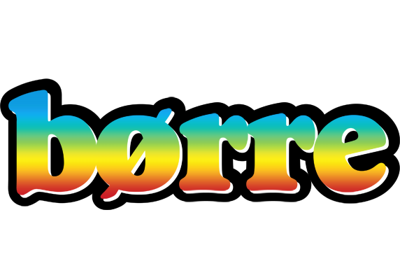 Børre color logo
