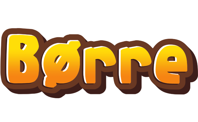 Børre cookies logo