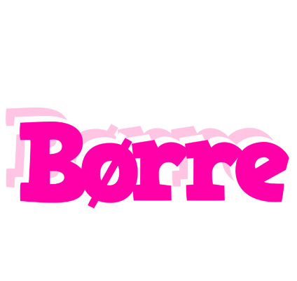 Børre dancing logo