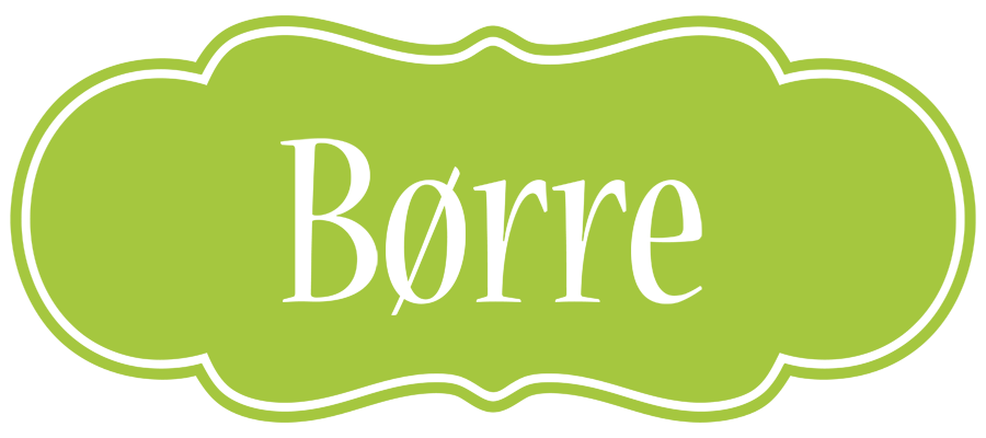 Børre family logo