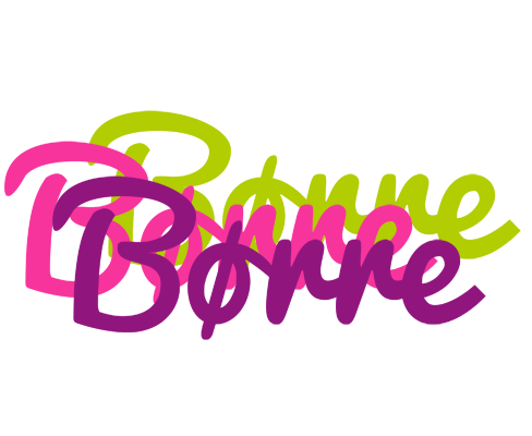 Børre flowers logo