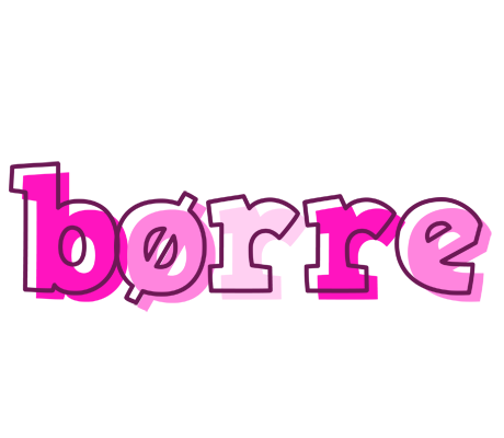 Børre hello logo