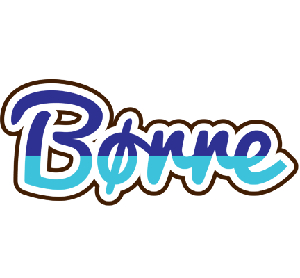 Børre raining logo