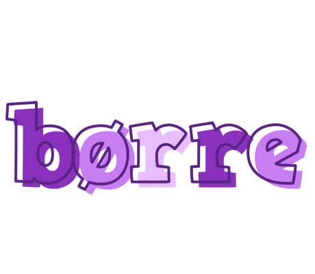Børre sensual logo