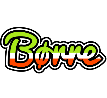 Børre superfun logo