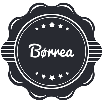 Børrea badge logo