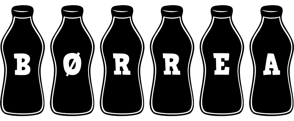 Børrea bottle logo