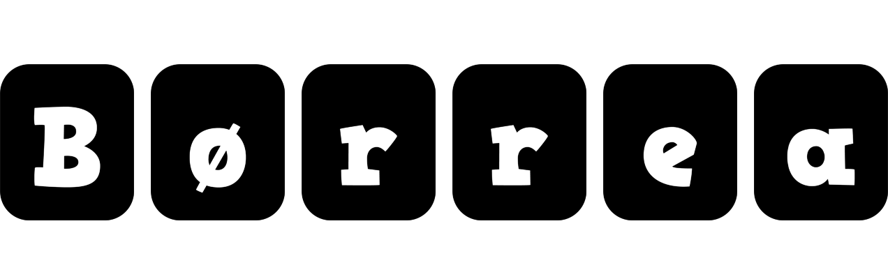 Børrea box logo