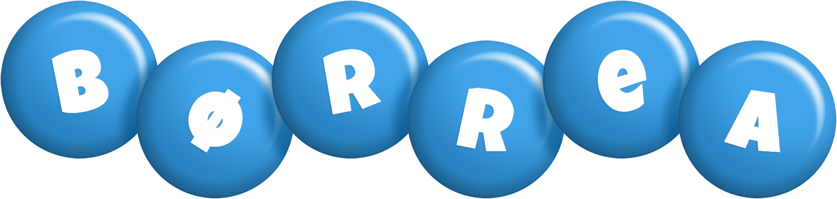 Børrea candy-blue logo