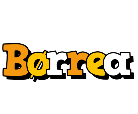 Børrea cartoon logo