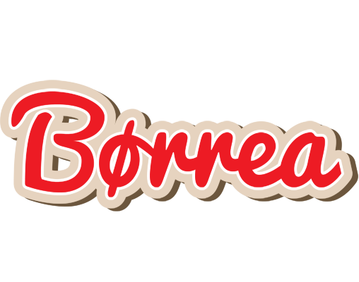 Børrea chocolate logo