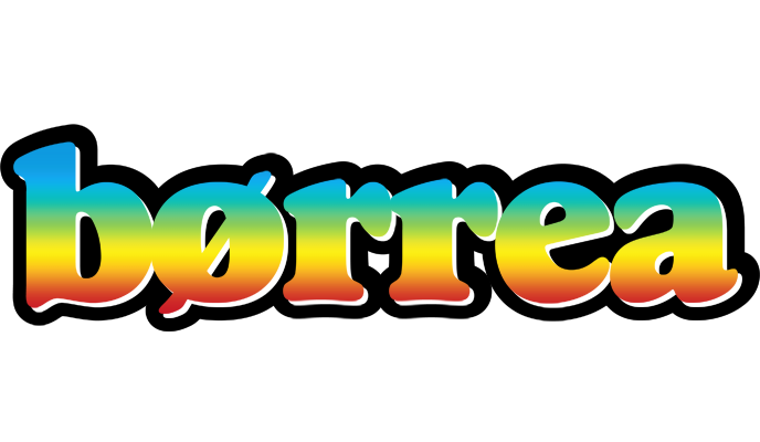 Børrea color logo
