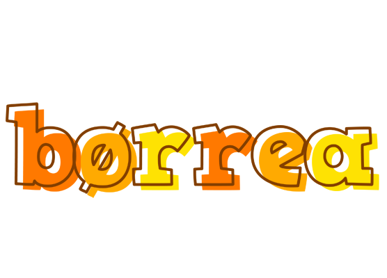 Børrea desert logo
