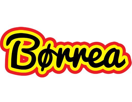 Børrea flaming logo