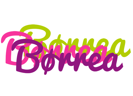 Børrea flowers logo