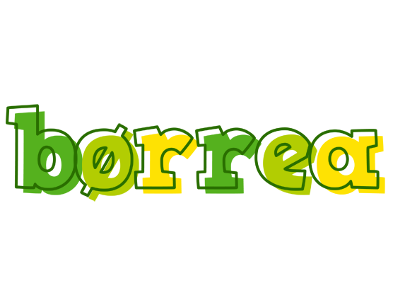 Børrea juice logo