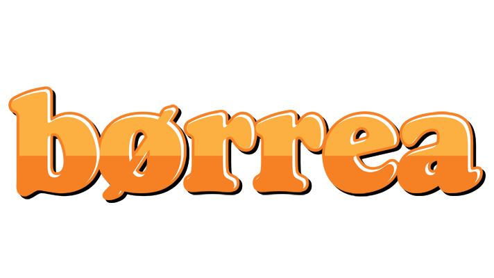 Børrea orange logo