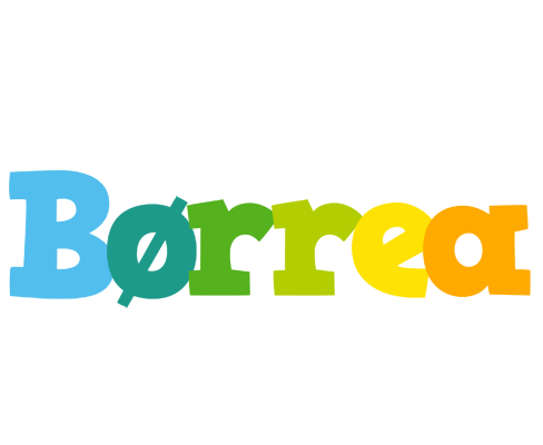 Børrea rainbows logo