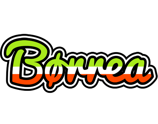 Børrea superfun logo