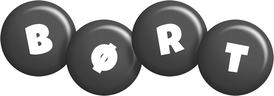 Børt candy-black logo