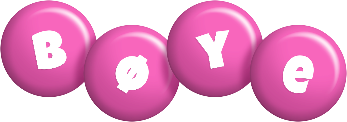 Bøye candy-pink logo