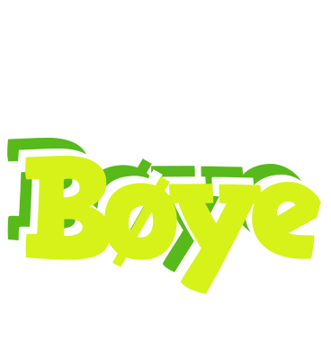 Bøye citrus logo
