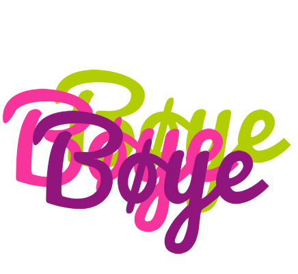 Bøye flowers logo