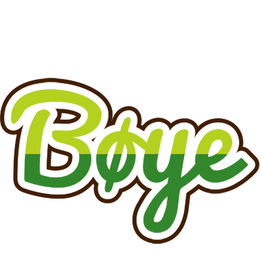 Bøye golfing logo