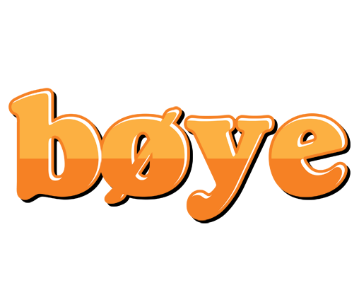 Bøye orange logo