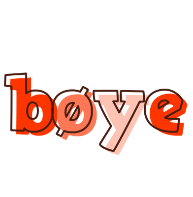 Bøye paint logo