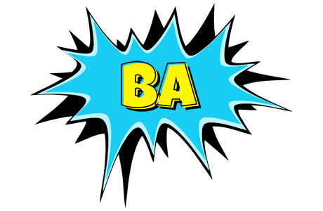 Ba amazing logo