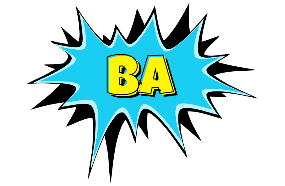 Ba amazing logo