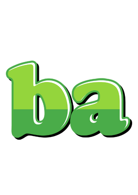 Ba apple logo