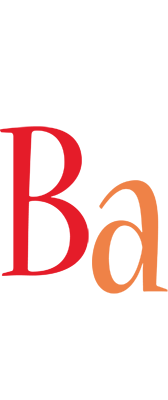 Ba birthday logo