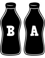 Ba bottle logo